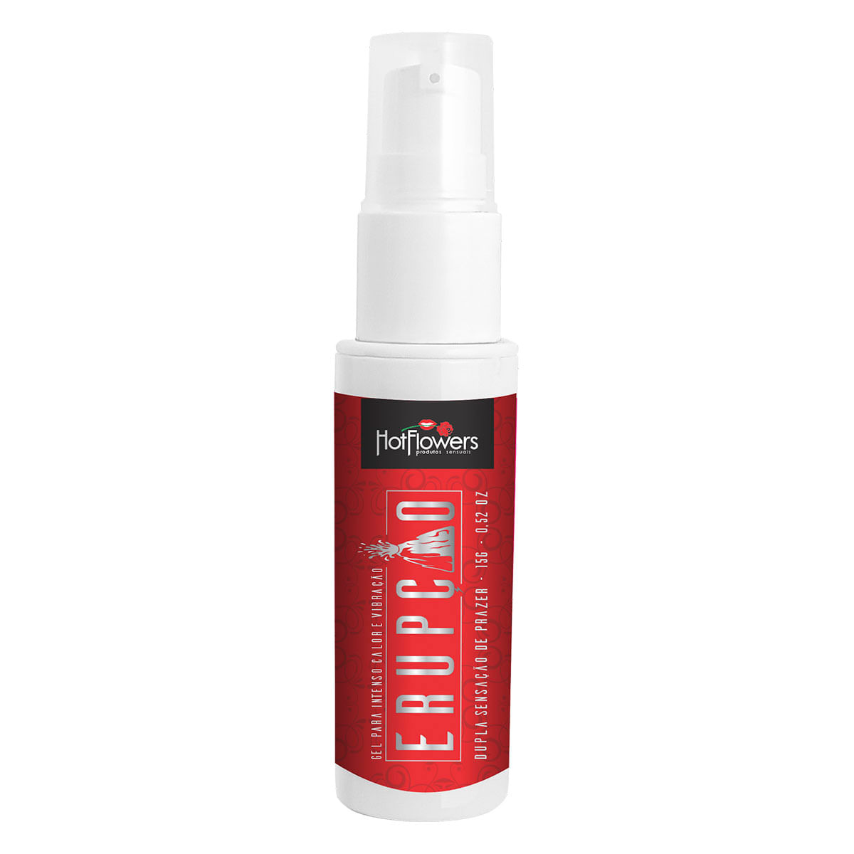 Erupção Gel que Aquece e Vibra 15g Hot Flowers