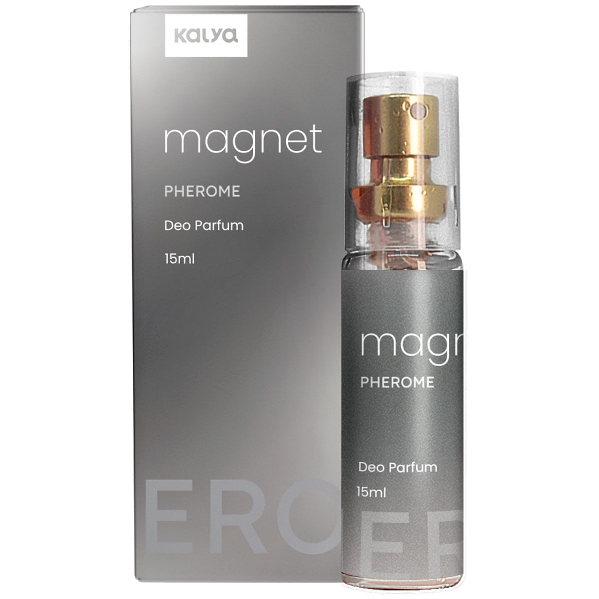Magnet Pherome Perfume Masculino com Estimulador de Feromônio 15ml Kalya
