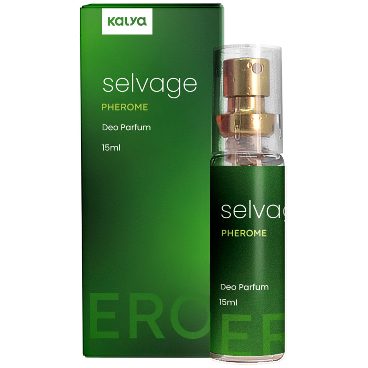 Selvage Pherome Perfume Masculino com Estimulador de Feromônio 15ml Kalya Selvage Pherome Perfume Masculino com Estimulador de Feromônio 15ml Kalya
