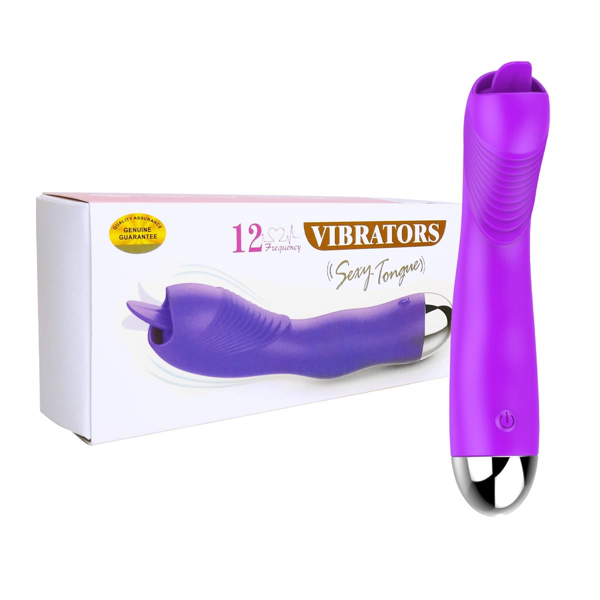 Tongue Vibrador com Língua e 10 Intensidades de Vibração Vip Mix