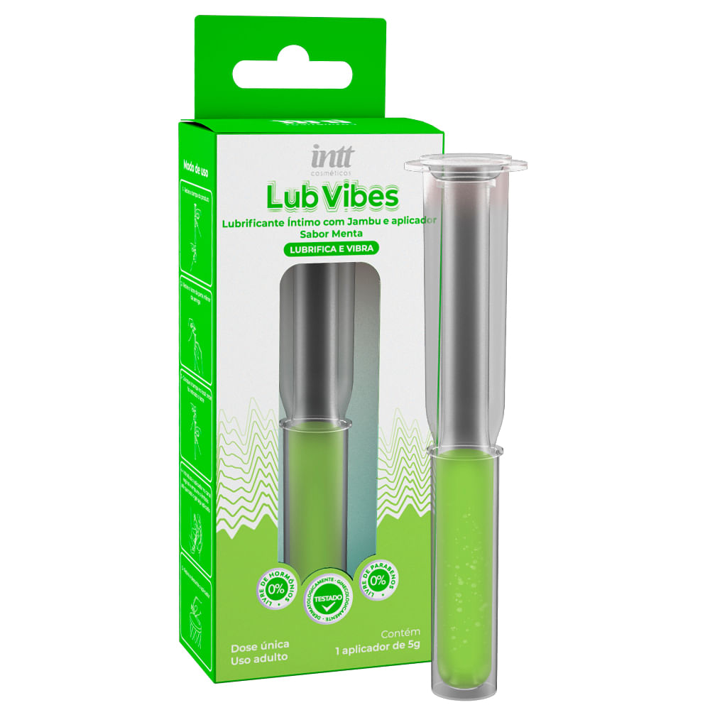Lub Vibes Lubrificante Íntimo com Jambu e Aplicador 5g Intt Wellness Lub Vibes Lubrificante Íntimo com Jambu e Aplicador 5g Intt Wellness