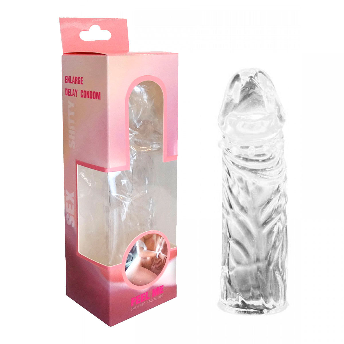 Feel Me Capa Peniana com Veias e Glande Vip Mix Feel Me Capa Peniana com Veias e Glande Vip Mix