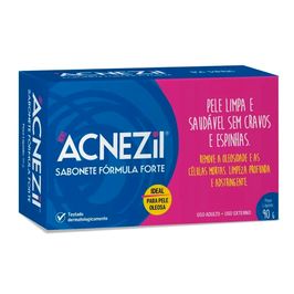 Acnezil Sabonete Facial Fórmula Forte em Barra  90g CIMED
