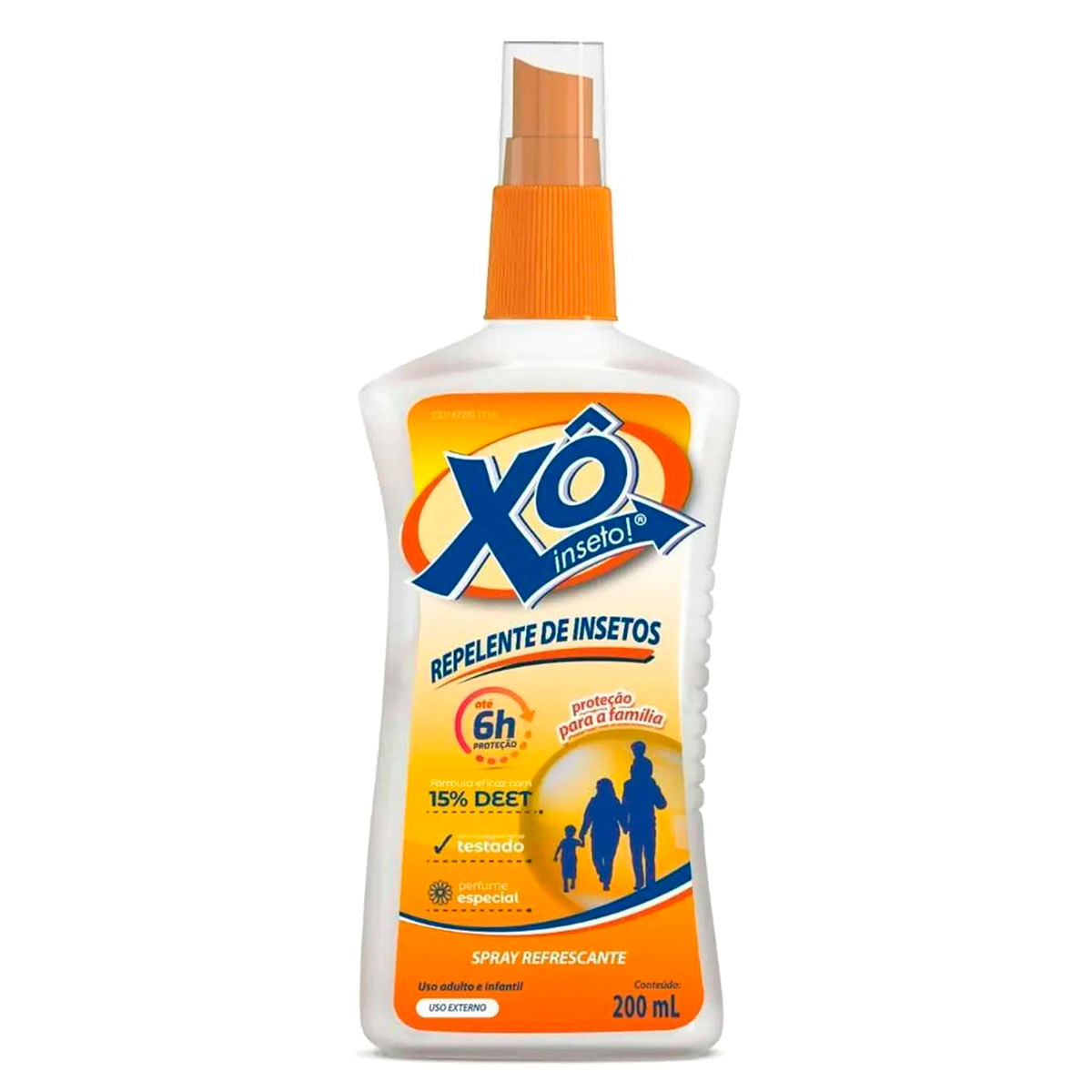 Xô Inseto Repelente de Insetos em Spray 200ml CIMED Xô Inseto Repelente de Insetos em Spray 200ml CIMED
