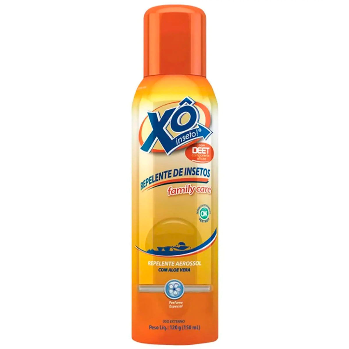 Xô Inseto Repelente de Insetos em Aerossol 120g CIMED Xô Inseto Repelente de Insetos em Aerossol 120g CIMED