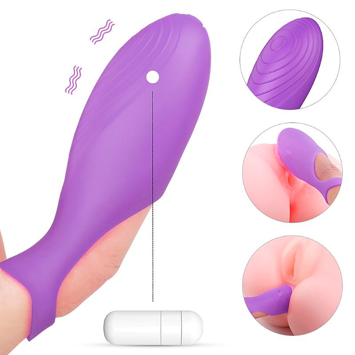 Vicky Dedeira com Texturas e Estimuladores de Clitoris e Ponto G S-Hande Sex Import