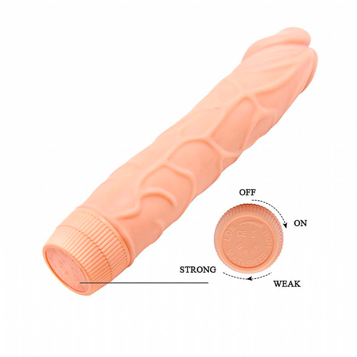 Baile Barbara Prótese com Vibro 3 Sexy Import