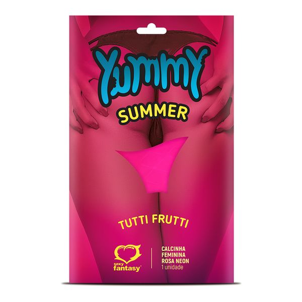 Yummy Summer Calcinha Solúvel Neon Comestível 1 Unidade Sexy Fantasy