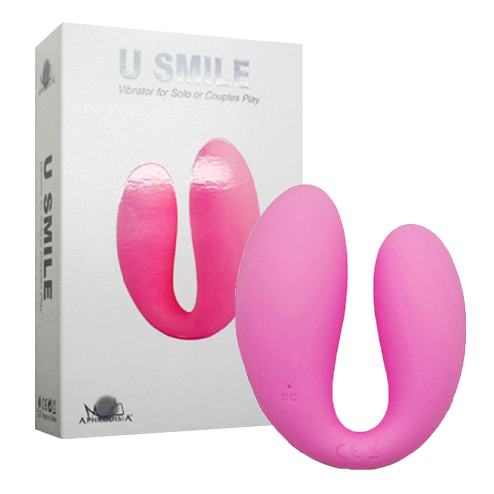 U Smile Vibrador para Casal Recarregável 10 modos de vibração Vip Mix