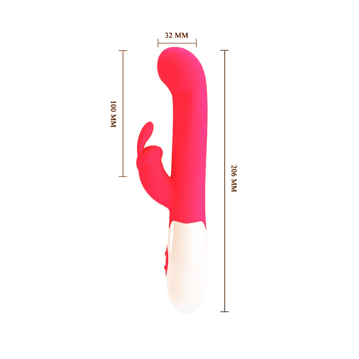 Pretty Love Centaur Massageador de Ponto G e Clitóris com 30 Modos de Vibração Sexy Import