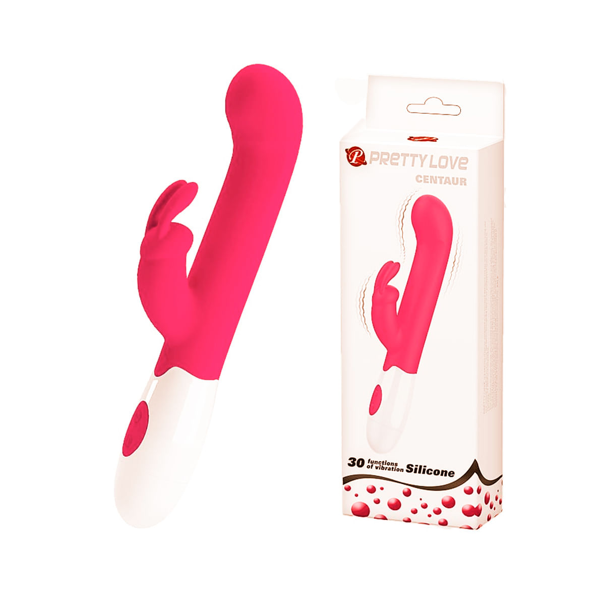 Pretty Love Centaur Massageador de Ponto G e Clitóris com 30 Modos de Vibração Sexy Import