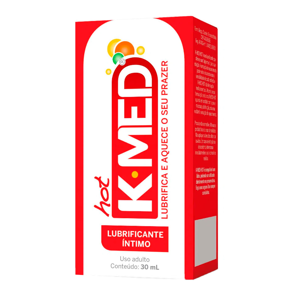 K-Med Hot Gel Lubrificante Íntimo 40g CIMED