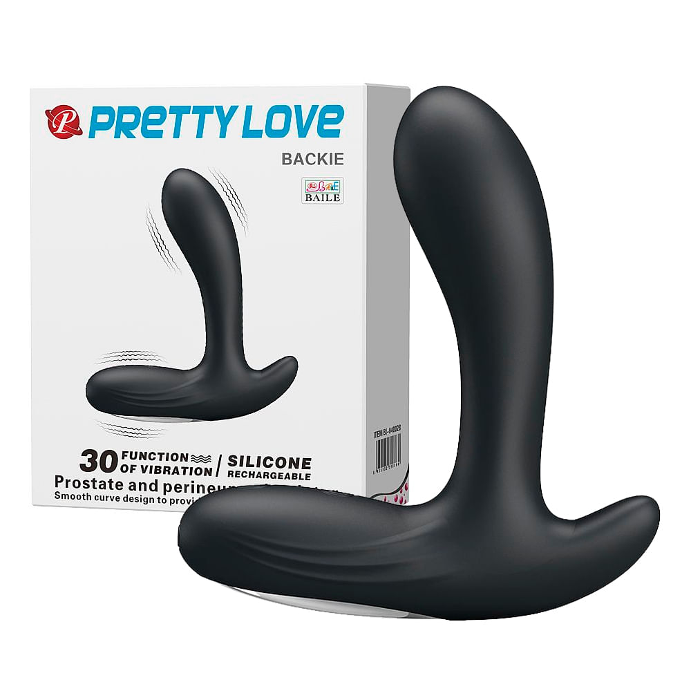 Estimulador de Próstata Backie 30 modos de vibração Pretty Love Sexy Import