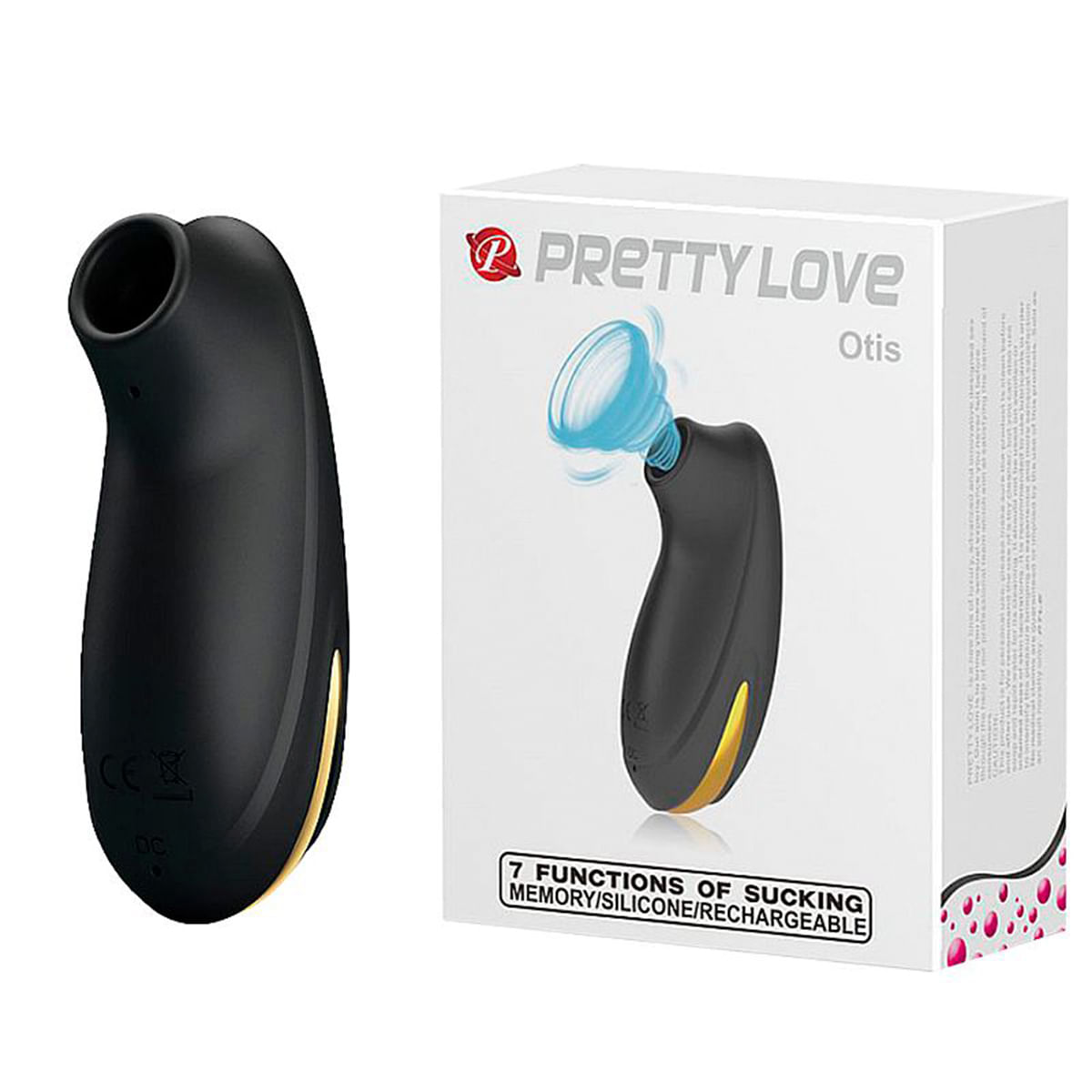 Otis Pretty Love Estimulador de Clitoris com 7 Modos de Sucção Sexy Import