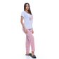 Pijama Calça Listrada e Manga Curta em Meia Malha Victory