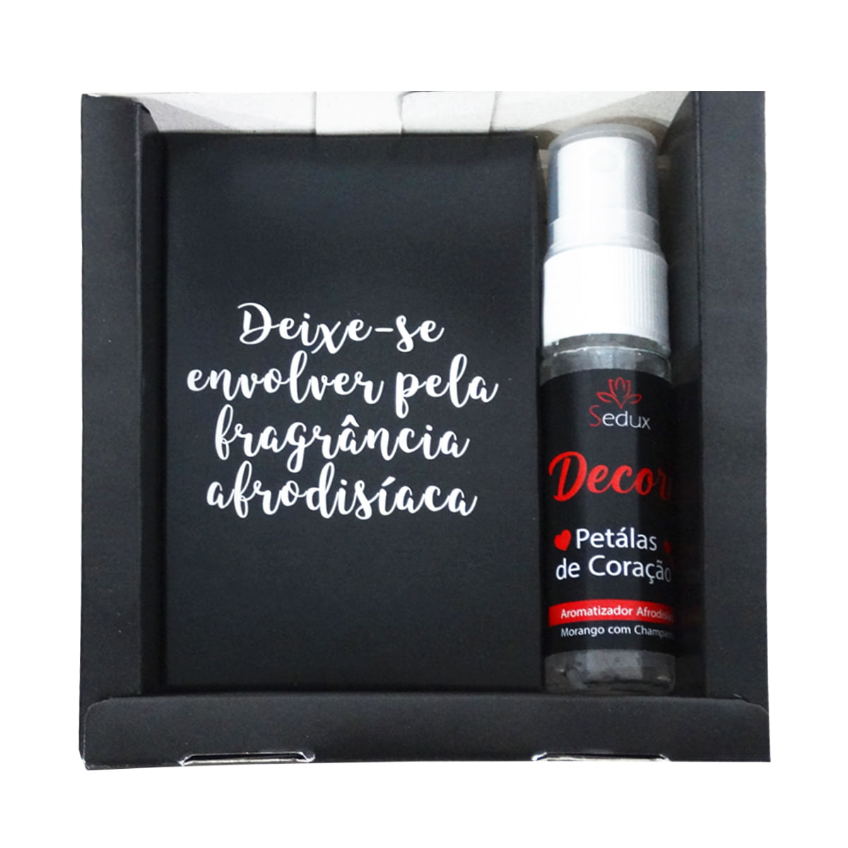 Pétalas de Coração Decore em Cetim com Aromatizador Afrodisíaco 150 unidades Sedux