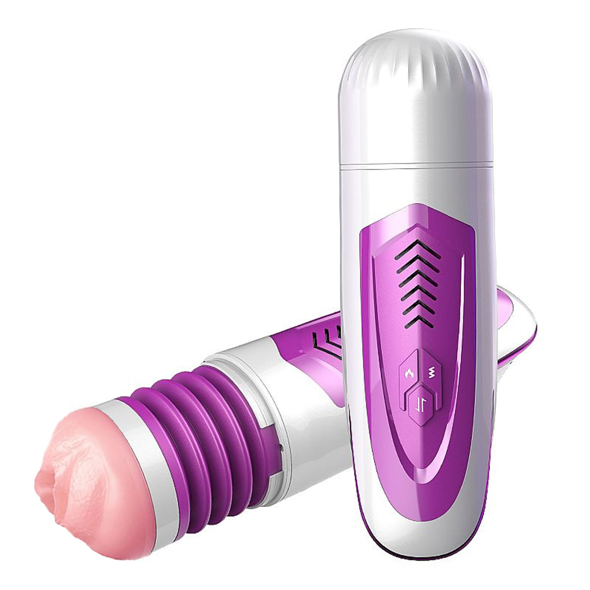 Dibe Masturbador Lanterna Formato Vagina com 7 Modos de Vibração Sexy Import