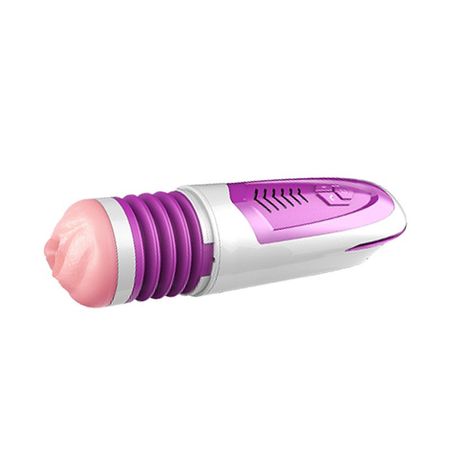 Dibe Masturbador Lanterna Formato Vagina com 7 Modos de Vibração Sexy Import