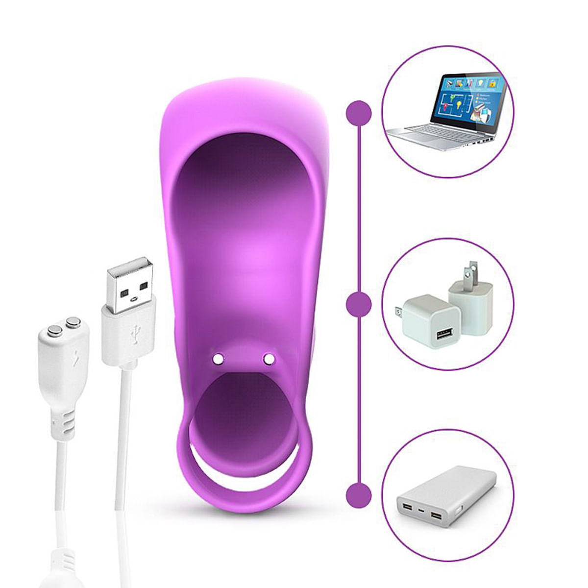 Dibe Sex Massager Dedeira Vibratória Estimuladora de Clitóis e Ponto G Sexy
