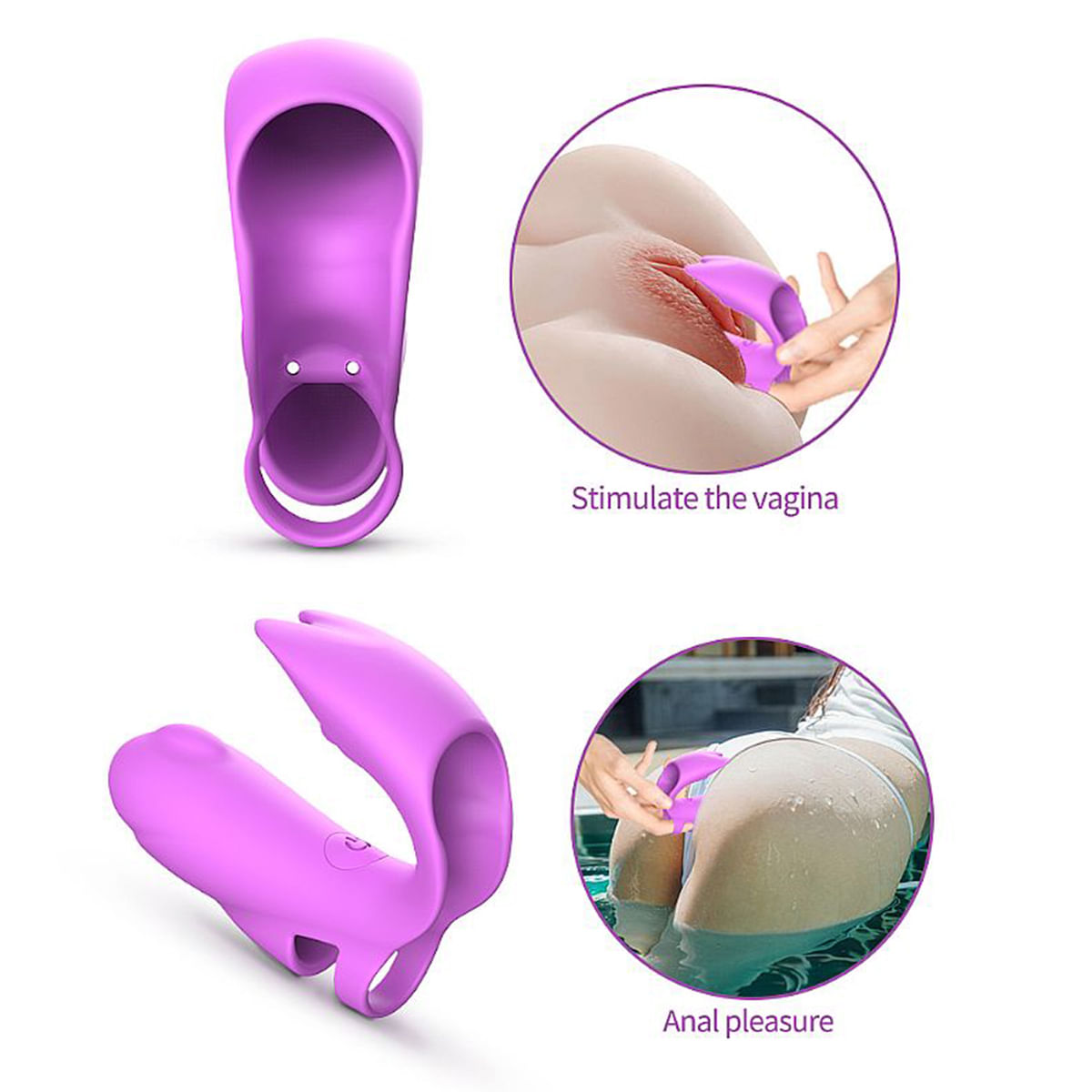Dibe Sex Massager Dedeira Vibratória Estimuladora de Clitóis e Ponto G Sexy