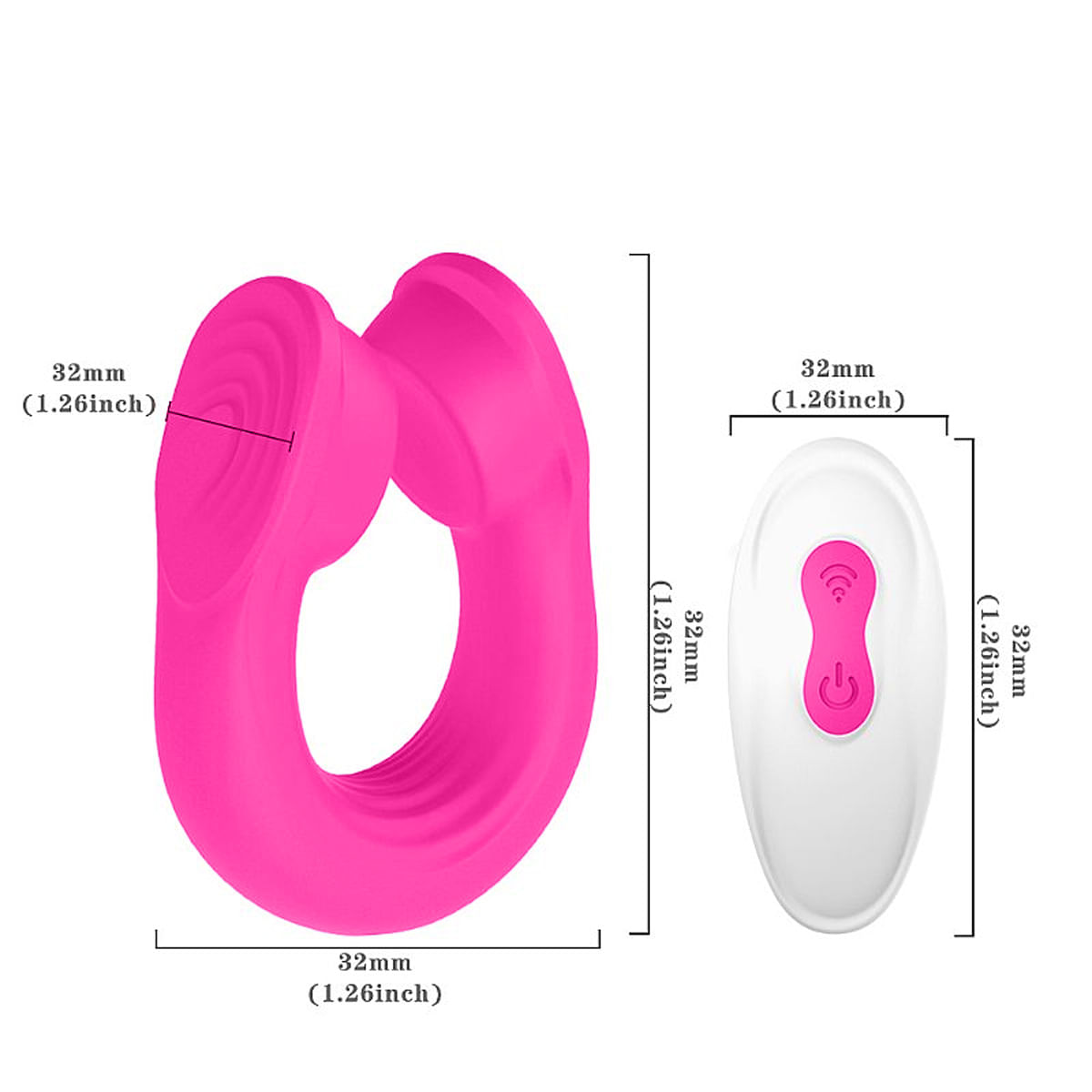 Song RCT Massageador de Testículos SHande com 9 Modos de Vibração Sexy Import