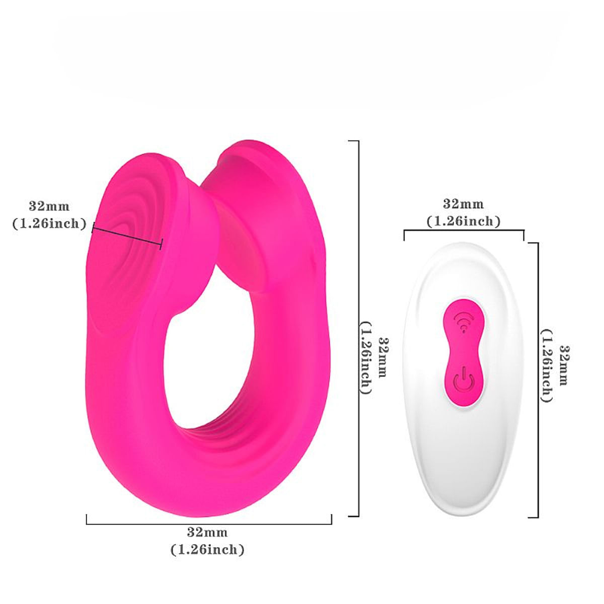 Song RCT Massageador de Testículos SHande com 9 Modos de Vibração Sexy Import