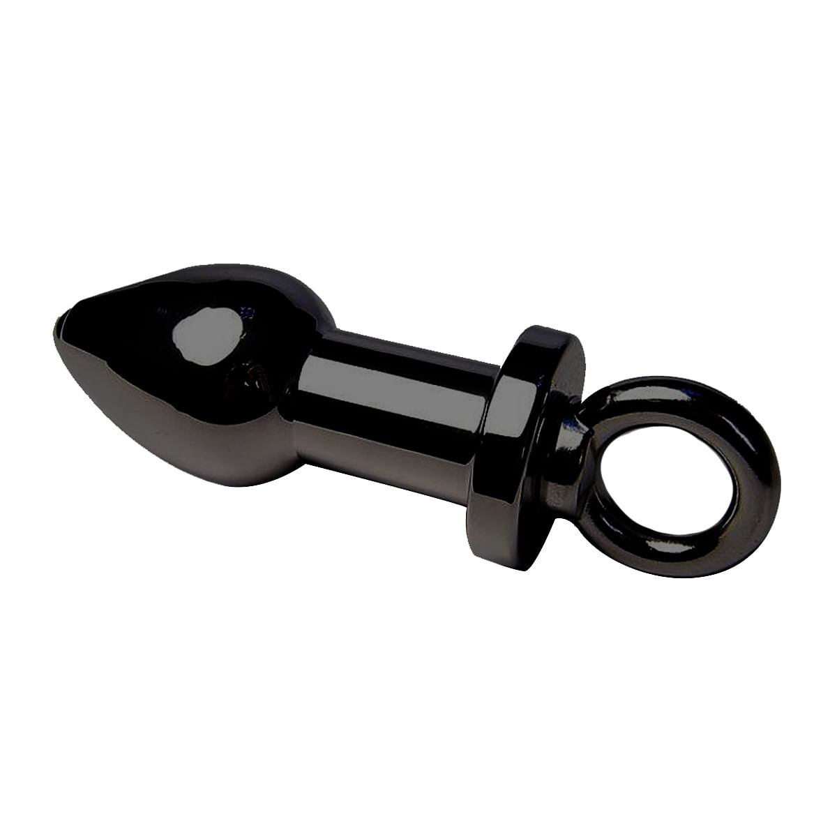 Plug Anal em Aço com Rosca Removível Sexy Import Plug Anal em Aço com Rosca Removível Sexy Import