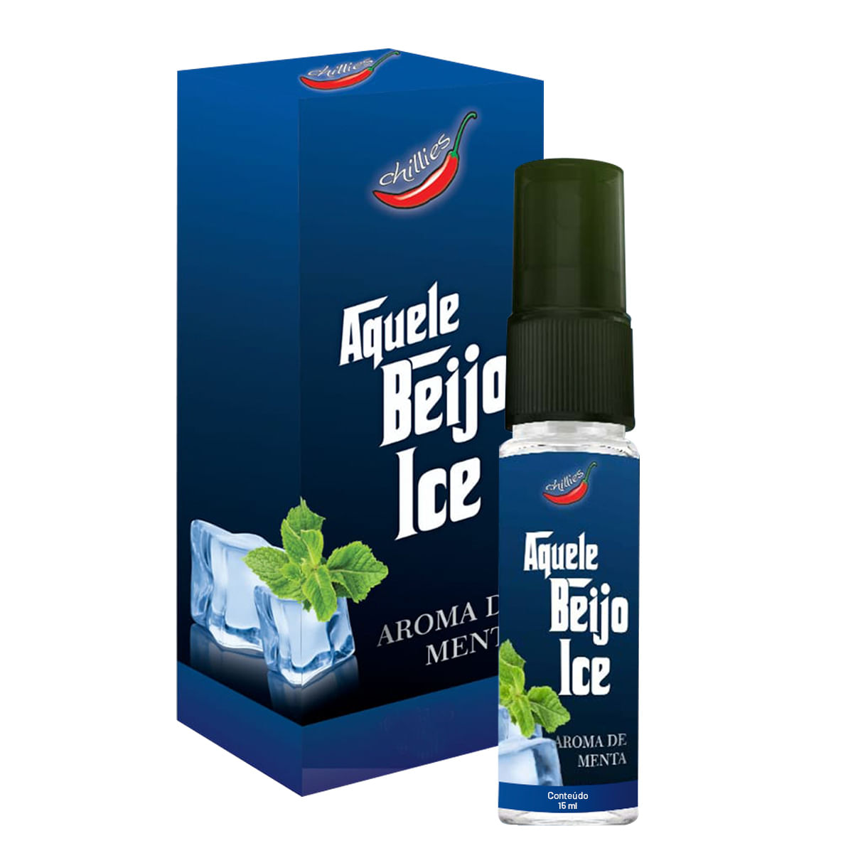 Aquele Beijo Ice Spray Bucal Refrescante 15ml Chillies Aquele Beijo Ice Spray Bucal Refrescante 15ml Chillies