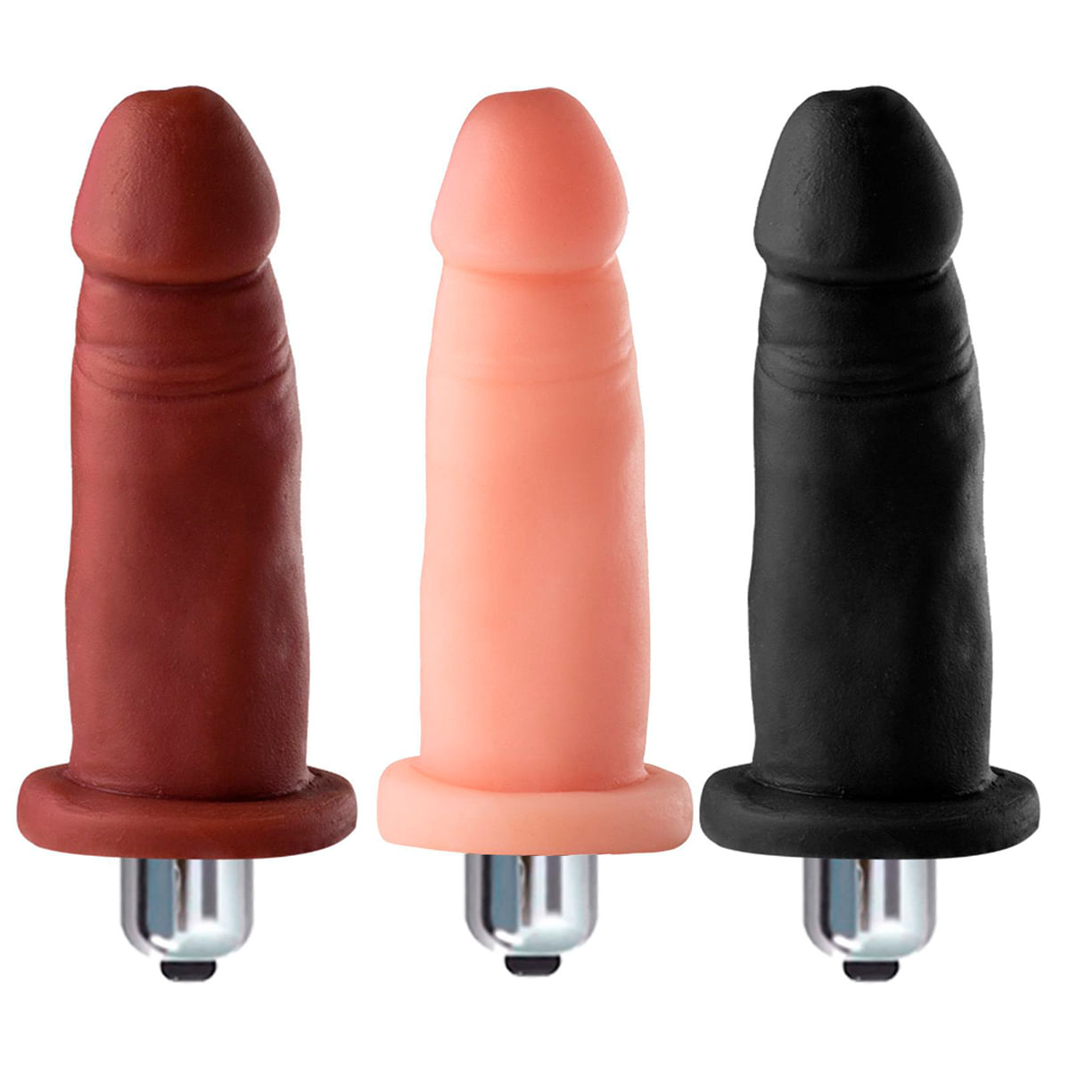 Mon Plaisir Prótese com Vibrador Interno 9 X 2,5 cm Soulsex
