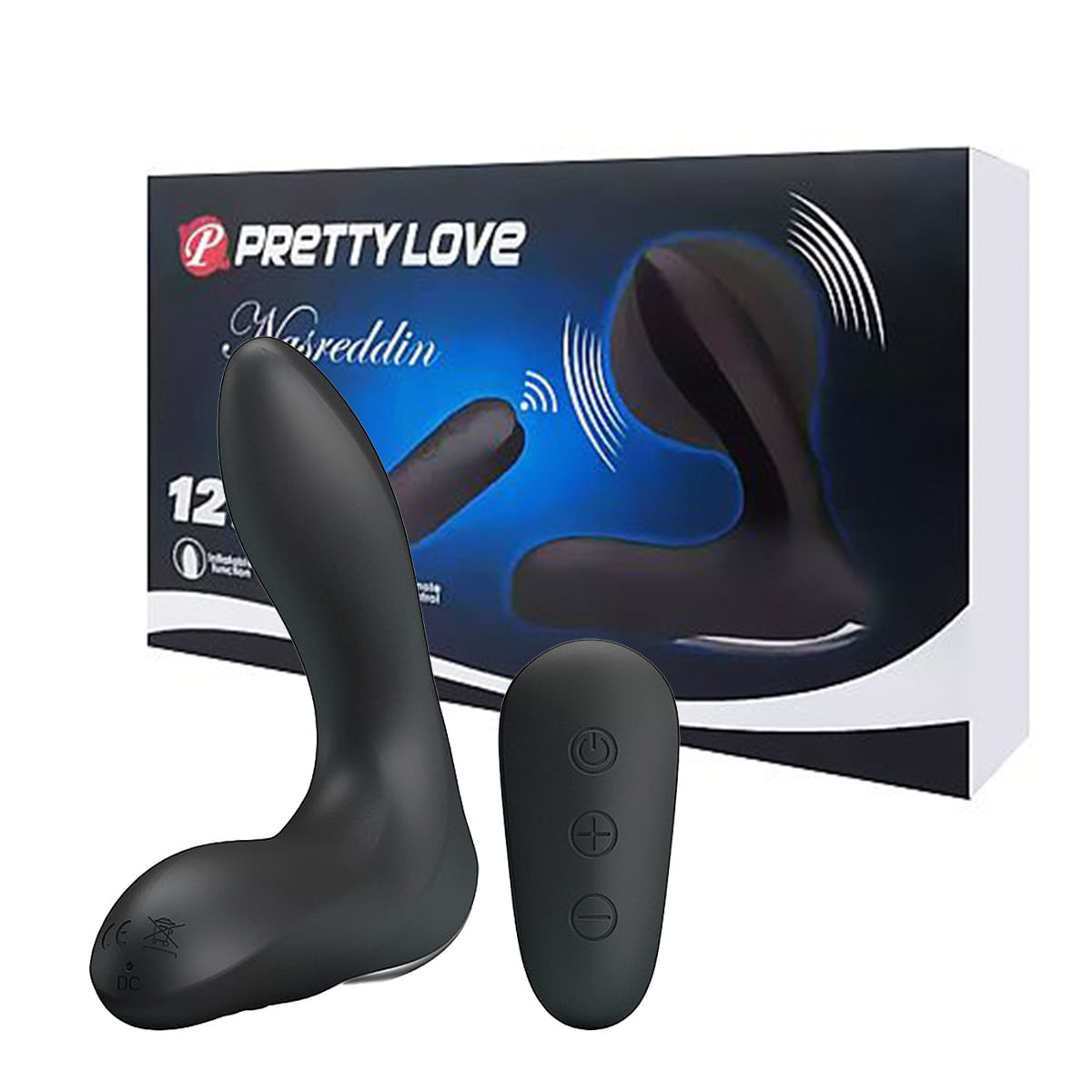 Pretty Love Nasreddin Vibrador de Próstata com 12 Modos de Vibração Sexy Import