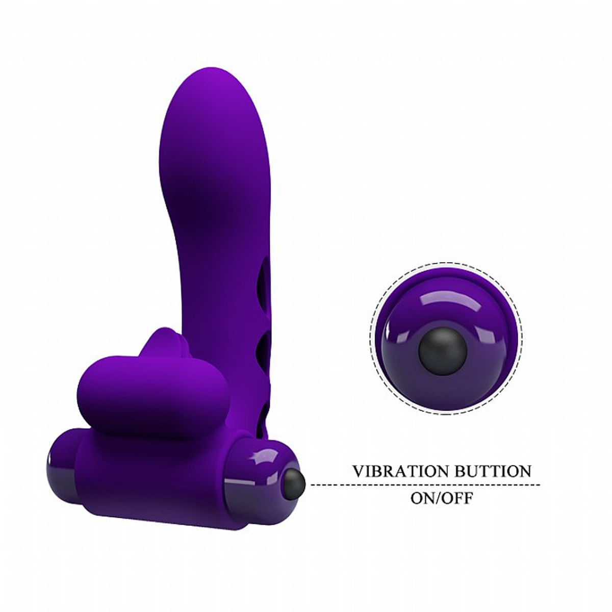 Pretty Love Orlando Dedeira Honey Finger com Vibração Sexy Import