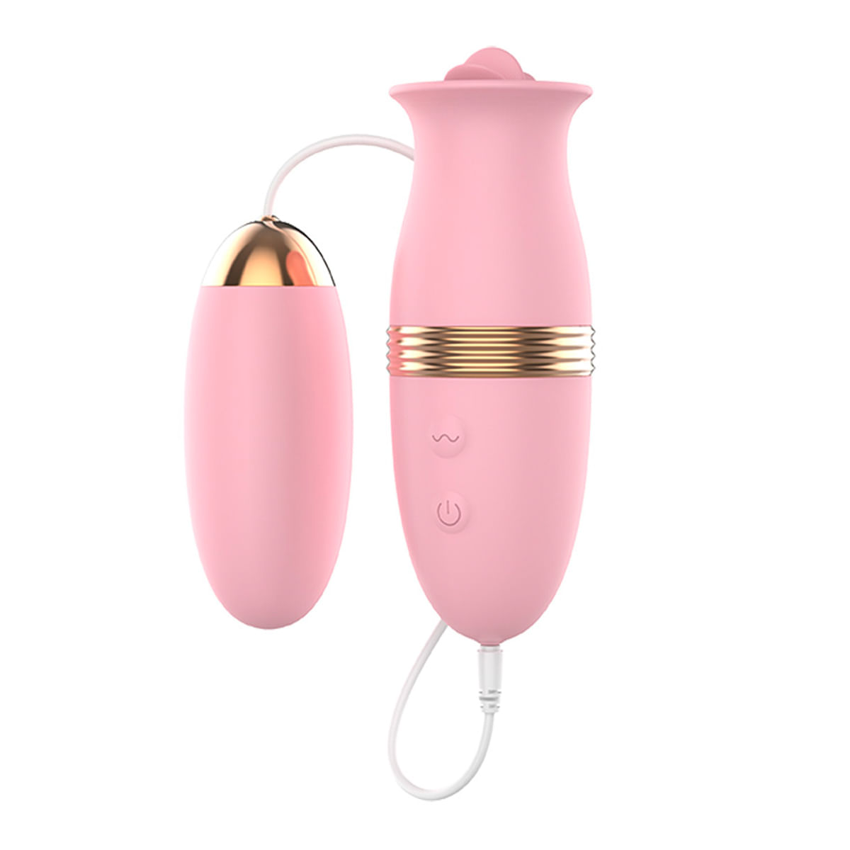 Lilo Shape of Love Cápsula Vibratória com Bullet e Simulador de Língua Vip Mix Lilo Shape of Love Cápsula Vibratória com Bullet e Simulador de Língua Vip Mix