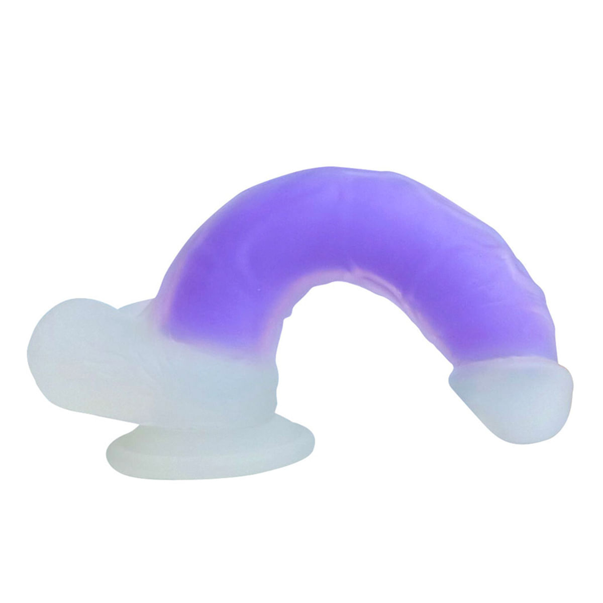 NV Toys Dildo Gode Prótese Realística Fluorescente com Glande Saltada e Ventosa Vip Mix