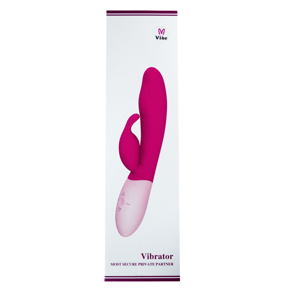 Viibe Vibrador com Plug Estimulador de Clitoris com 5 Níveis de Vibração Vip Mix