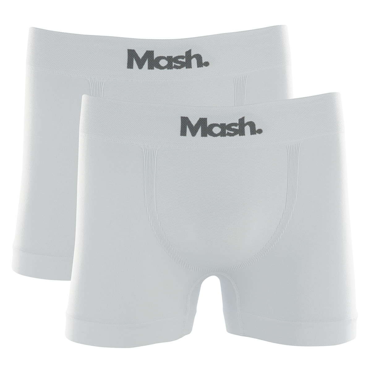 Kit 2 Cuecas Boxer Microfibra Sem Costura Mash