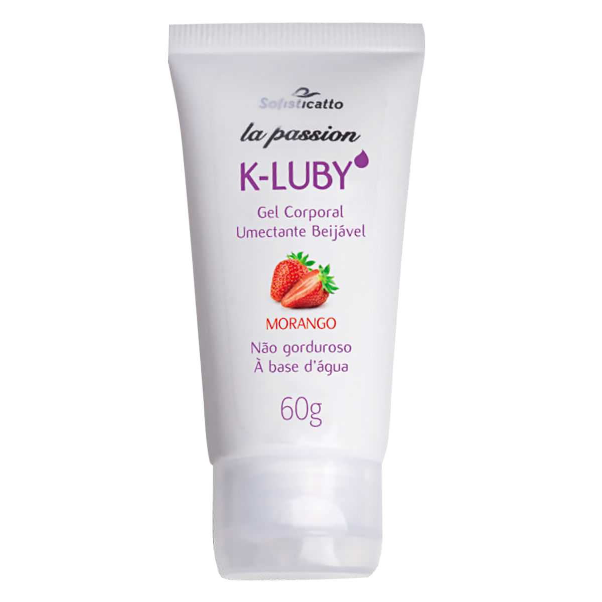 K-Luby Lubrificante Umectante Beijável Linha La Passion 60gr Sofisticatto K-Luby Lubrificante Umectante Beijável Linha La Passion 60gr Sofisticatto