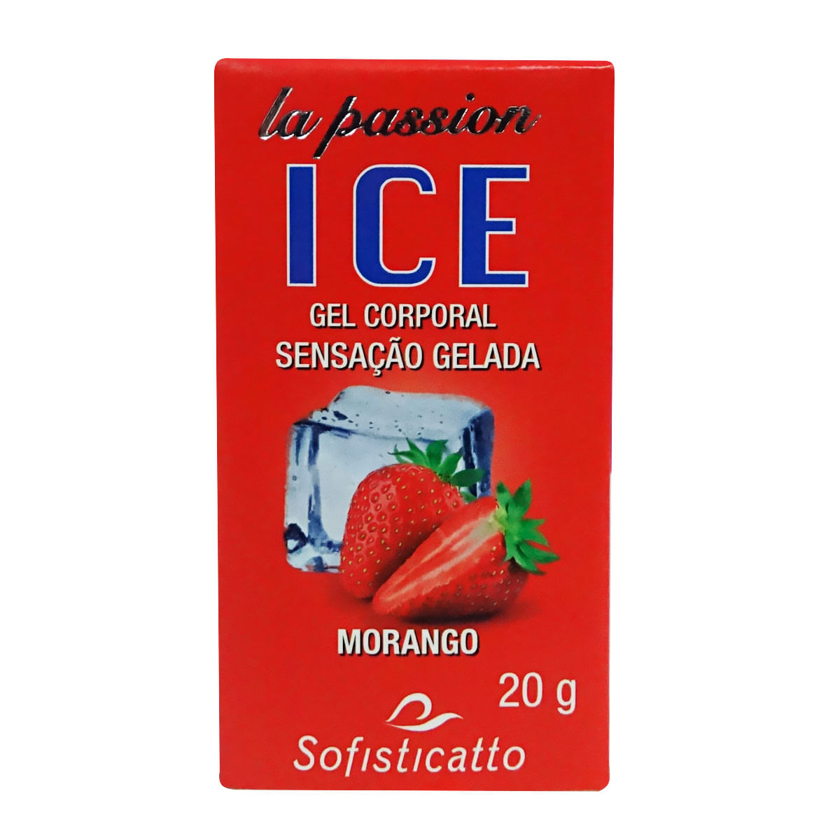 Ice La Passion Gel Corporal Sensação Gelada 20gr Sofisticatto