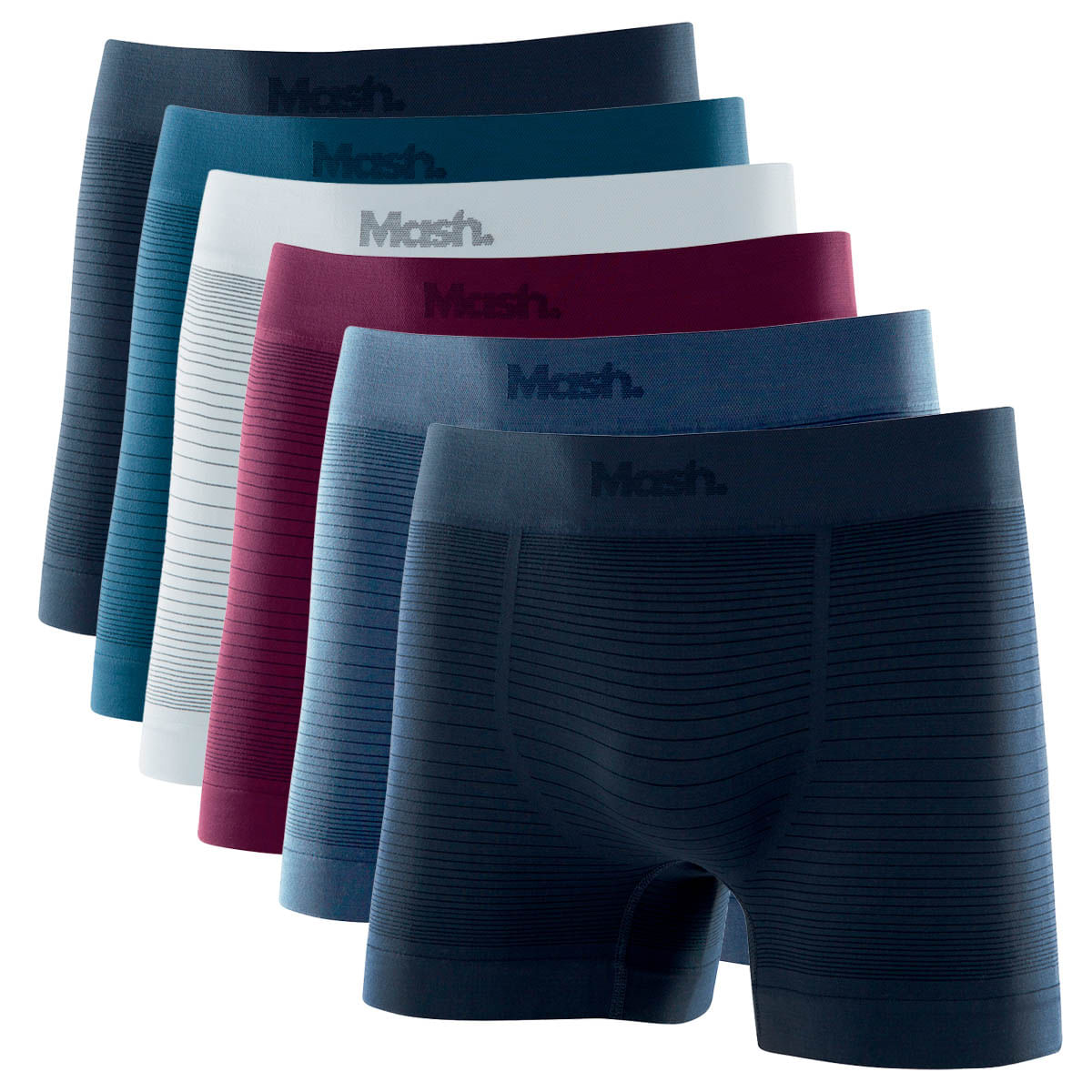 Cueca Boxer Microfibra Sem Costura Mash