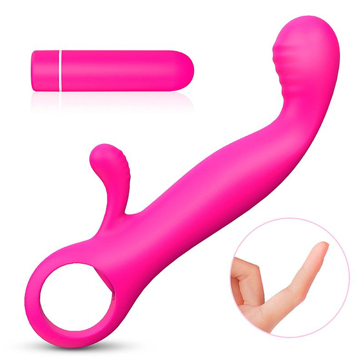 S-Hande Orifinger Vibrador com 9 Modos de Vibração e Estimulador de Clitoris Sexy Import