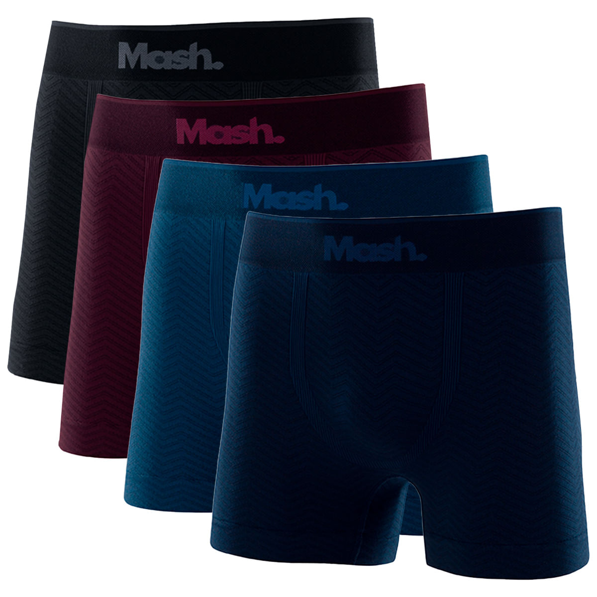 Cueca Boxer Microfibra Sem Costura Mash