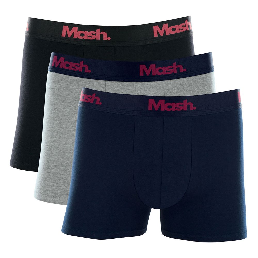 Cueca Calvin Klein Trunk - Azul Royal/Mescla