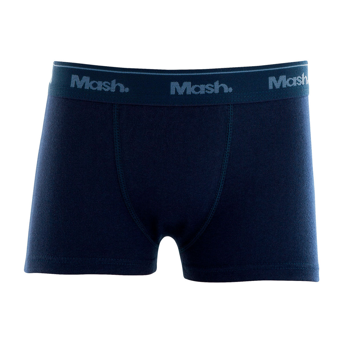 Cueca Boxer Algodão Liso Infantil Mash