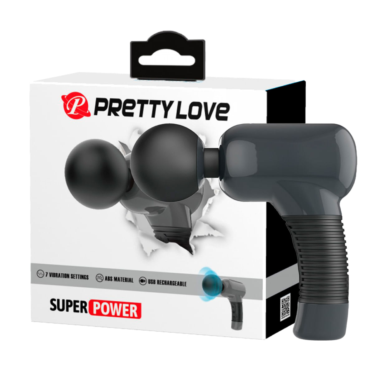 Pretty Love Super Power Massageador Íntimo com 7 Modos de Vibração Vip Mix Pretty Love Super Power Massageador Íntimo com 7 Modos de Vibração Vip Mix