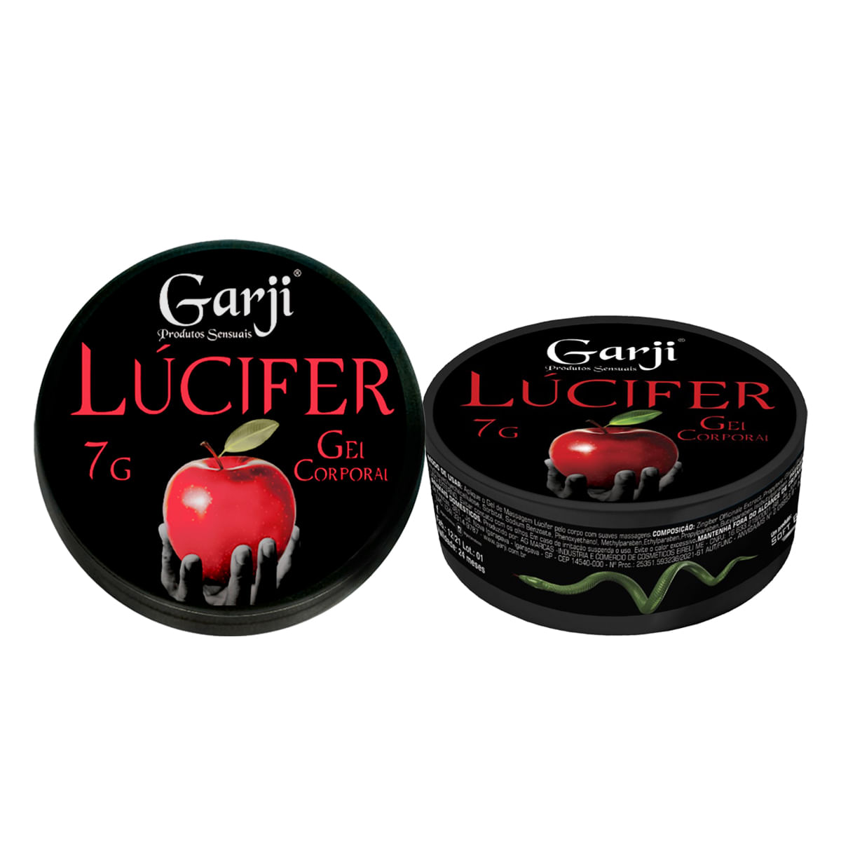 Lúcifer Gel Excitante que Esquenta 7g Garji