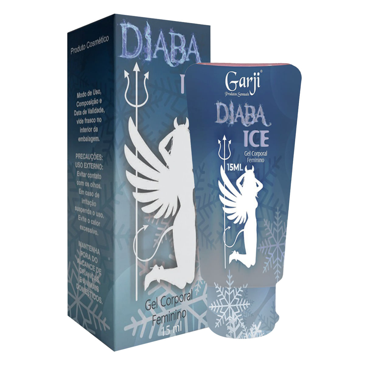 Diaba Ice Gel de Massagem Feminino 15 ml Garji Diaba Ice Gel de Massagem Feminino 15 ml Garji