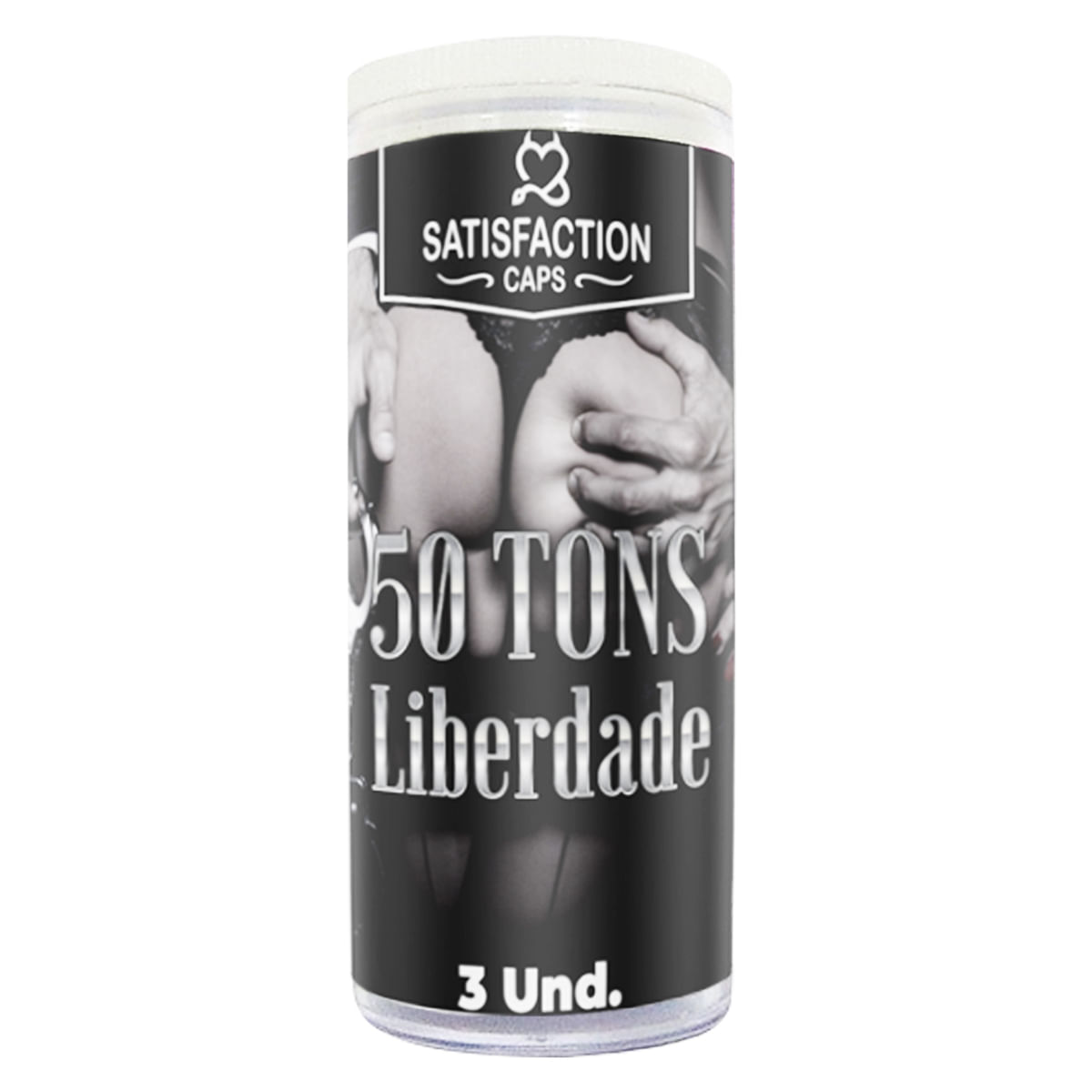 50 Tons de Liberdade Bolinha com Óleo de Massagem Corporal Esquenta e Esfria 3 Unidades Satisfaction 50 Tons de Liberdade Bolinha com Óleo de Massagem Corporal Esquenta e Esfria 3 Unidades Satisfaction