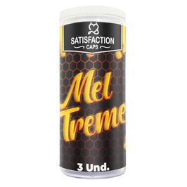 Mel Treme Bolinhas em Cápsula 3 Unidades Satisfaction Caps