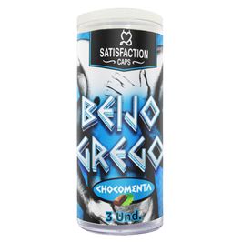 Beijo Grego Bolinhas em Cápsula 3 Unidades Satisfaction Caps