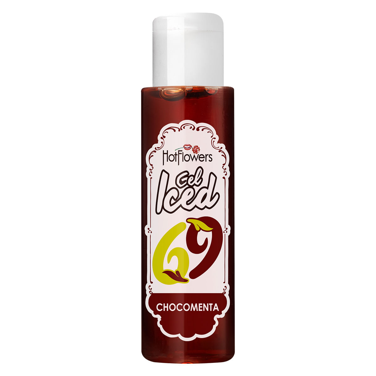 Gel Aromatizado Iced Chocomenta 35ml Hot Flowers - MelHot