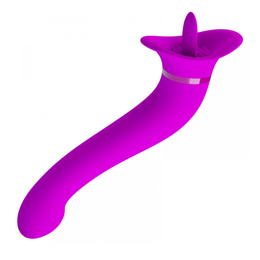 Faust Vibrador com Dupla Estimulação e 12 Modos de Vibrações Vip Mix Faust Vibrador com Dupla Estimulação e 12 Modos de Vibrações Vip Mix